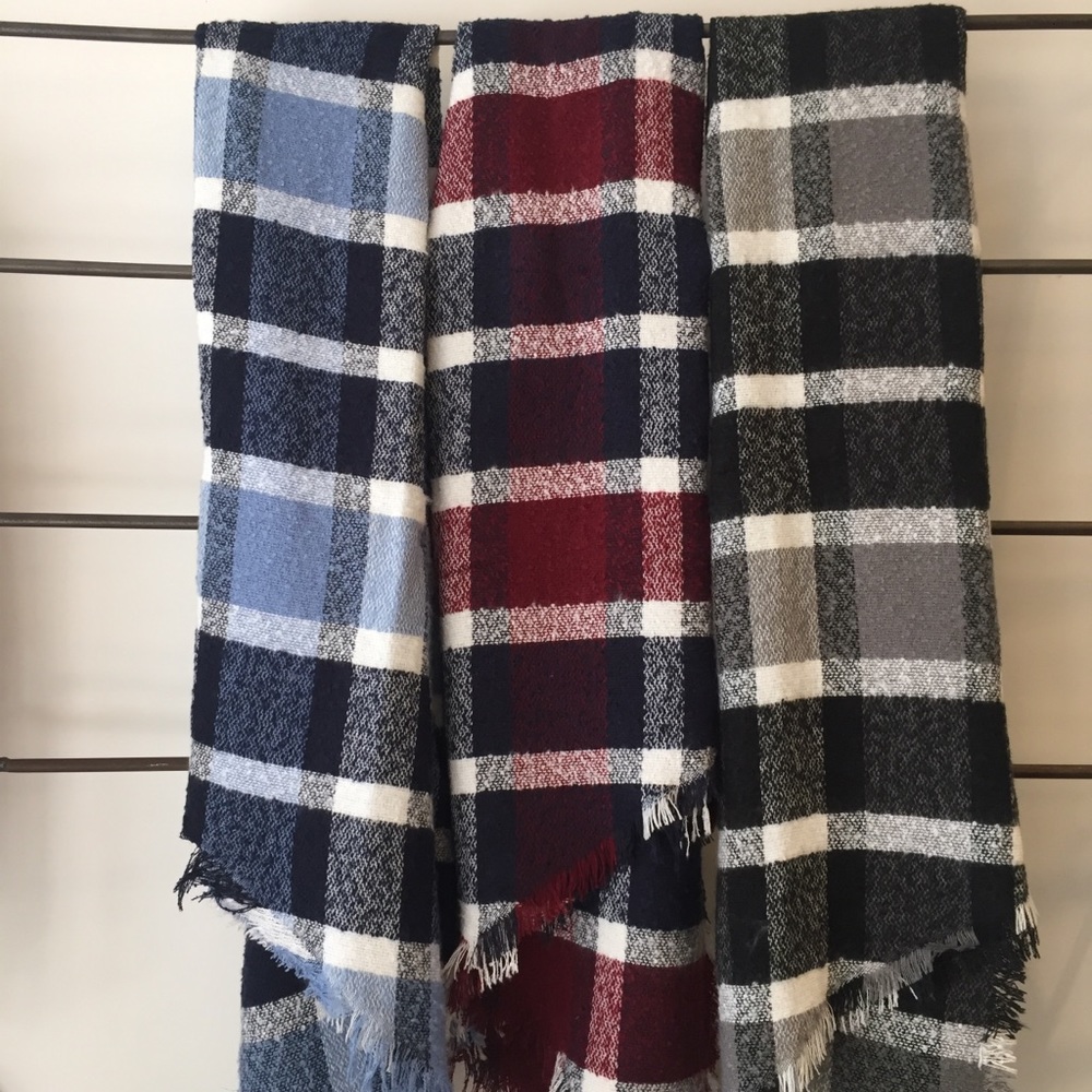 Plaid Scarves